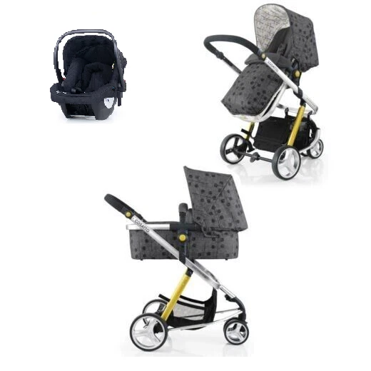 Cosatto Travel System Giggle 2 Pom Tree Car Seat Stroller Pram Buggy 3in1 Bundle