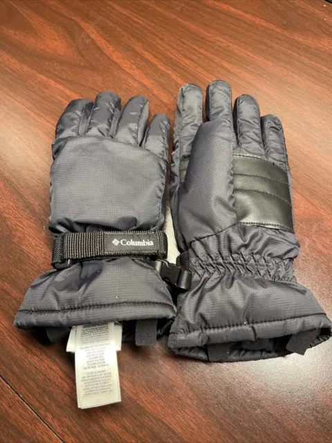 Columbia Youth S Waterproof Mountain Youth Snow Gloves Black Winter Kids