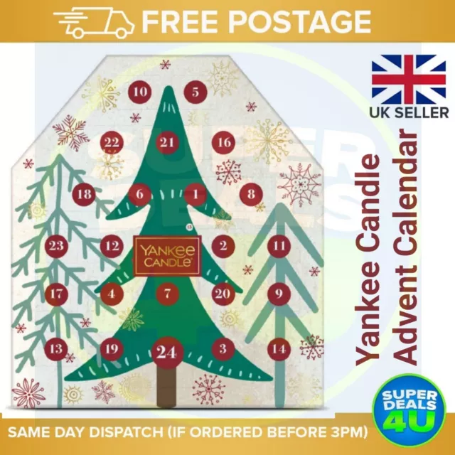 Yankee Candle Advent Calendar Free 🇬🇧 Postage.