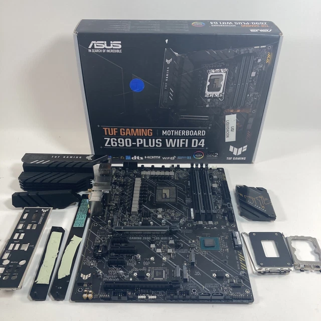 ASUS TUF GAMING Z690Plus Wifi D4 Lga1700 Atx Motherboard [No Pins) 29