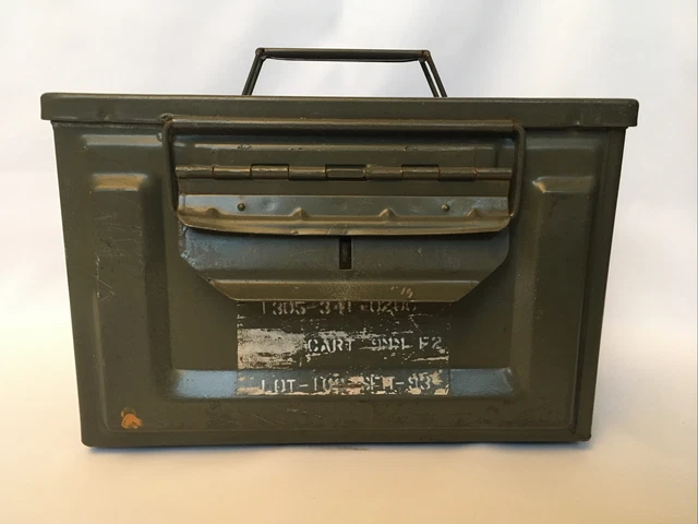 ARMÉE BOÎTE DE Munitions Bois Caisse de Transport Caisse en Bois