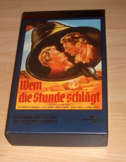 Wem Die Stunde Schlägt Ganzer Film Deutsch VHS FILM - Wem die Stunde schlägt - Klassiker Western - Videokassette