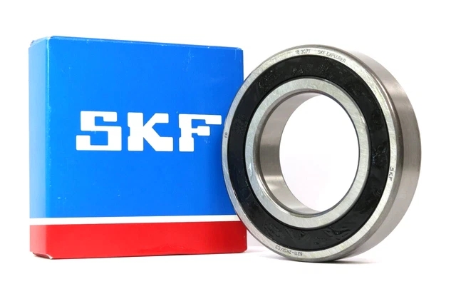 Roulement à Billes SKF 6302-2RS 15x42x13 - Double étanchéité Caoutchouc - Neuf D'origine