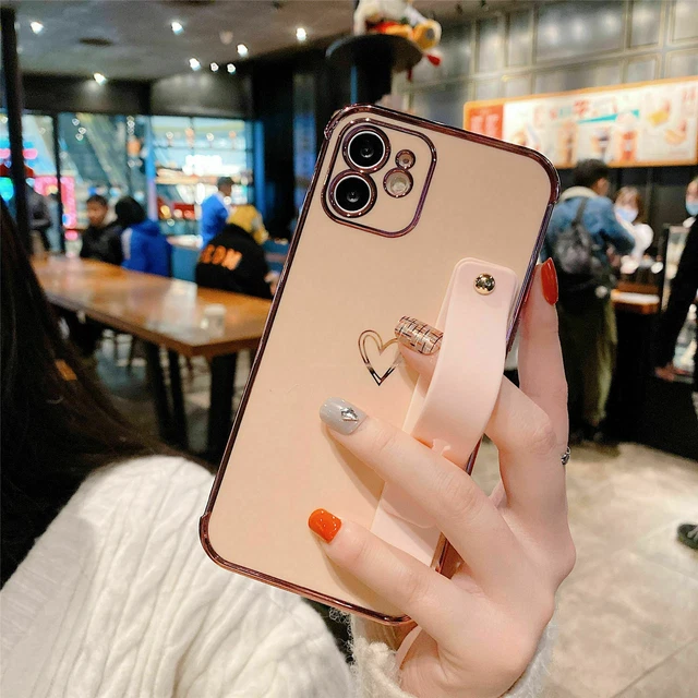 Cute Case For iPhone 14 Plus 13 12 11 Pro Max XS XR 78 Love Heart Silicone Cover