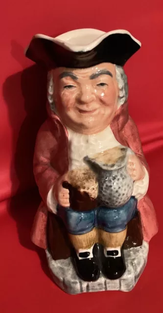 Antique Toby Jug KELSBORO WARE STAFFORDSHIRE 14cm Tall