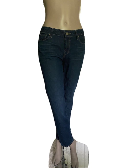 Paige Skyline Ankle Peg Women’s Size 30 Medium Wash Blue Jeans