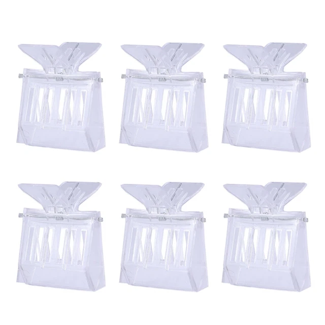 5/6/10 pz clip in plastica per apicoltura gabbia api regina cattura apicoltura clip strumento