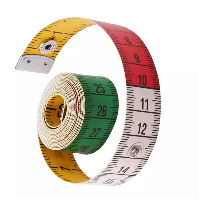 Tape Measure Lightweight Craft Flexible Body Measuring Tape with Snap Button