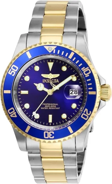 Invicta Pro Diver 40Mm Orologio In Acciaio Da Uomo Movimento Al Quarzo Sportivo