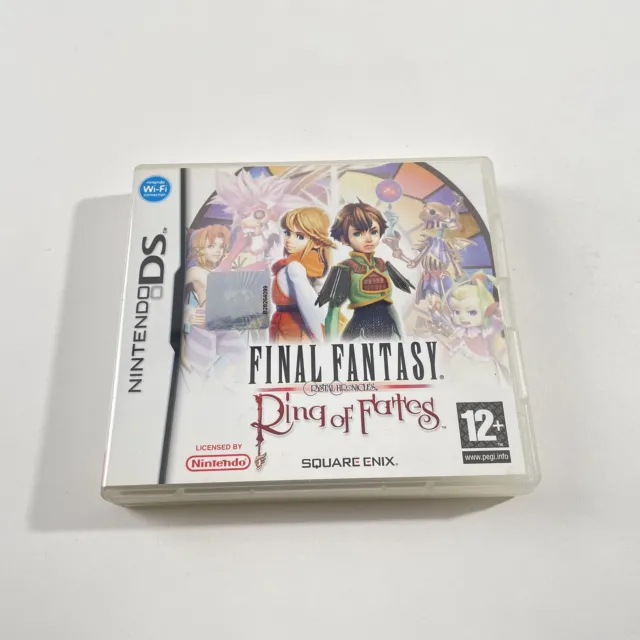Nintendo DS Boîte vide Final Fantasy - Ring of Fates FRA Très Bon état