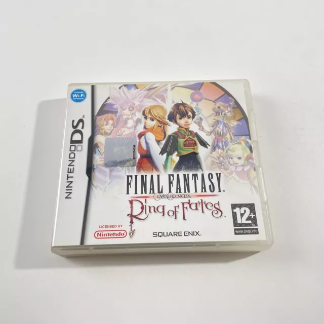 Nintendo DS Boîte vide Final Fantasy - Ring of Fates FRA Très Bon état