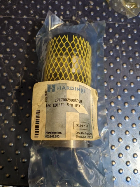 Hardinge  16C Collet Fractional 5/8" Hex