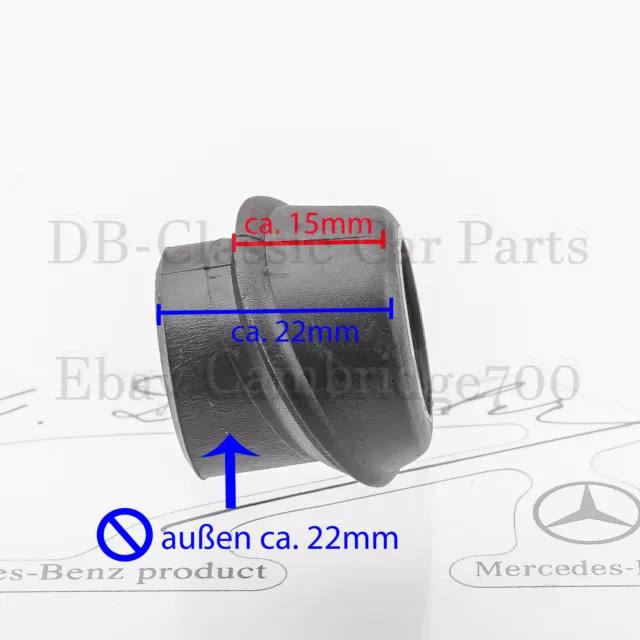 Mercedes Caoutchouc Joint W123 W126 Soude Pour Antenne Montage Arrière Wisi