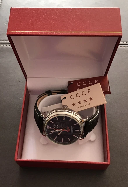 NEW AUTOMATIC CCCP Special Edition Watch With Tags-No NEW AUTOMATIC CCCP Special Edition Watch With Tags-No