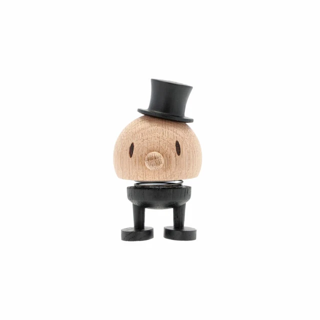 Figurine Hoptimist Bumble M En Chêne Brut - Figurine à Secouer En Bois (Neuf, Modèle 27552)