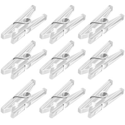 50 uds clip de plástico de resorte clips de plástico mini abrazaderas para ropa Spring Clothing colgante