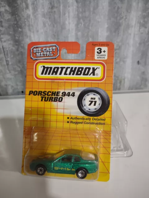 Matchbox 1993 MB71 Porsche 944 Turbo, 1:64,Die Cast MIP (M2)