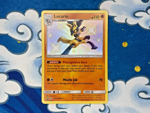 Pokemon - Lucario - SV22/SV94 - Versteckte Schicksale - Glänzendes Gewölbe - Ultra selten