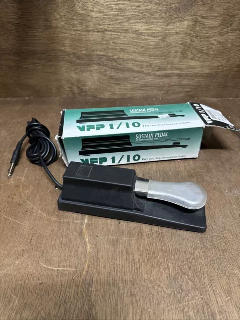 VFP-1/10 Foot Sustain Pedal * Keyboard * Synthesizer   *** FREE SHIPPING  ***