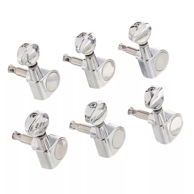 5X(6pcs 6R Guitar Tuning Pegs Tuners Machine Heads for  Replacement E4C7)2794