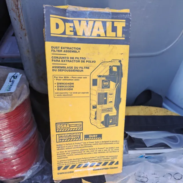 DeWalt Dust Extraction Filter Assembly DWH302DH sealed box