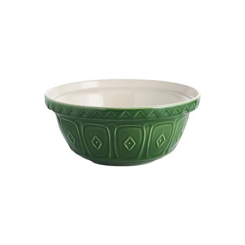 Tazón mezclador de gres resistente a chips GREEN Mason 24 cm 2 litros de capacidad