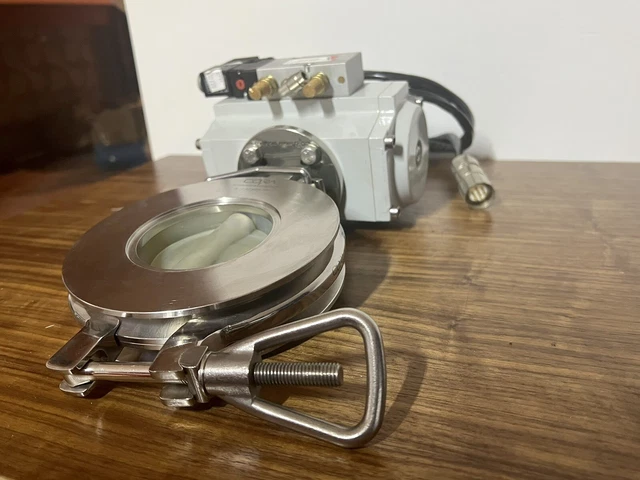 Cora Italy 3” Ceramic Pneumatic Butterfly Valve NEW STOREROOM Located In Mexico