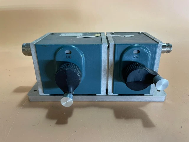 Weinschel Step Attenuator Model AF94-59-34 Thomson-CSF 8299 CSM 275