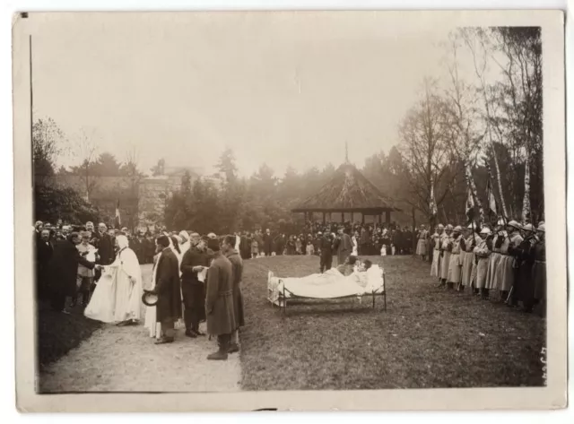 1916 French Muslim Mission in Colonial Garden of Vogent sur Marne M. Rol Photo