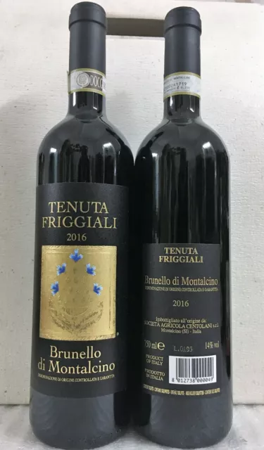 1 Bt. Brunello di Montalcino Tenuta Friggiali 2016 - ottima bevuta !!!