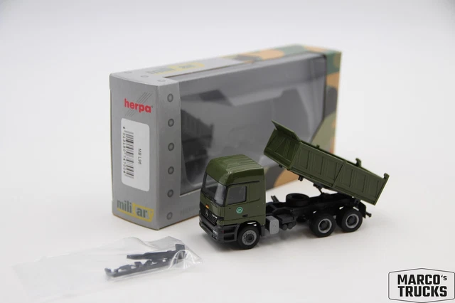 Miniature Mercedes-Benz Actros 1/87 Par Herpa – Modèle Bois Centenaire, Neuf