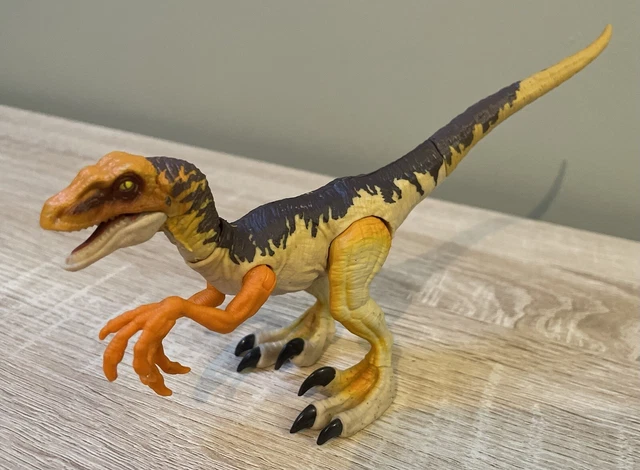 JURASSIC WORLD LEGACY Leaping Tiger Velociraptor Raptor Figura Park ...