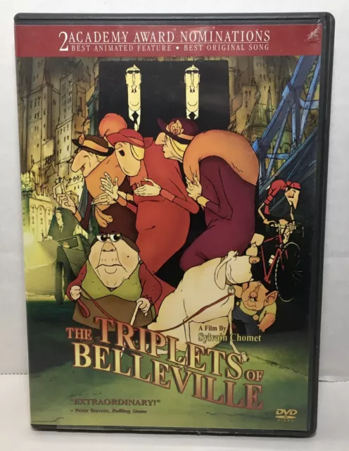 The Triplets of Belleville (DVD) Sylvain Chomet