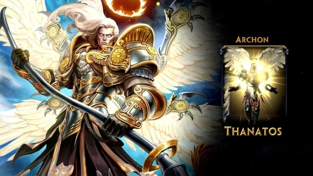 SMITE Archon Thanatos, Poolseidon, Sea Maiden Medusa 6K gems