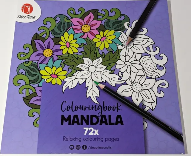 Malbuch Mandala Malbücher für Erwachsene 72 Motive Ausmalen Malen Zeichnen