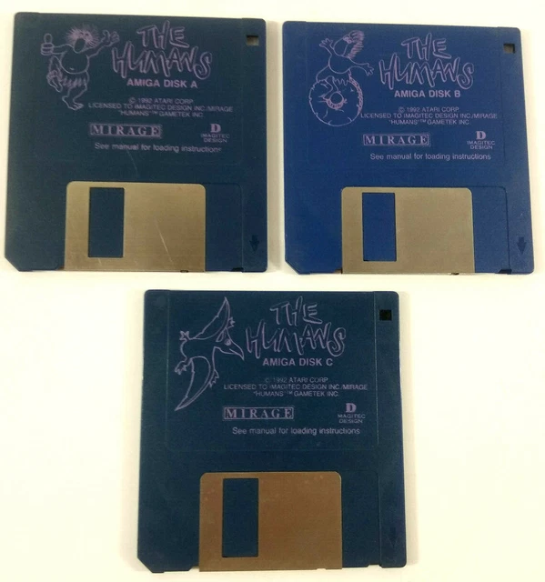 Jeu Amiga – Flashback (Disques 1 à 3) – Loose, Non Testé – Envoi Rapide