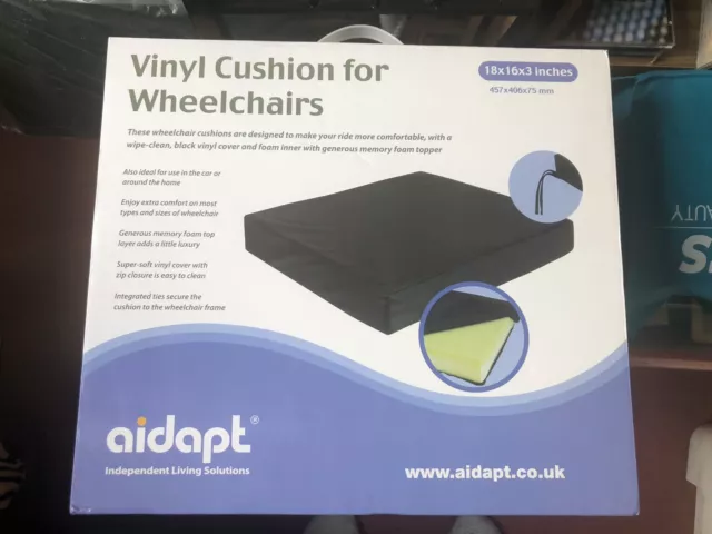 Aidapt Vinyl Cushion For Wheelchairs