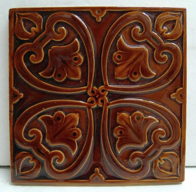 English Antique Victorian Tile