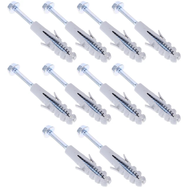 10 SETS TV Bracket Bolts Mount Stands Anchors Exhaust Hood Screws Heavy