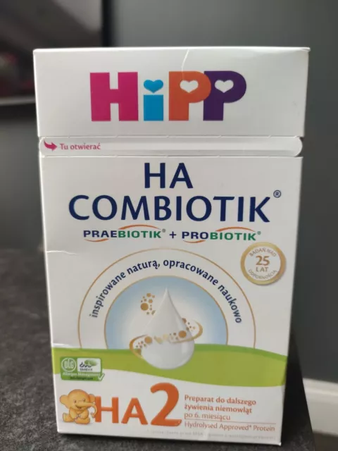 hipp organic milk 2 Hippo Allergic Combiotic