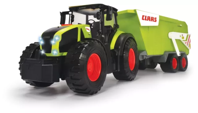 Dickie Toys-CLAAS Traktor Anhänger 64 cm großer Spielzeug-Trecker Toys B-WARE