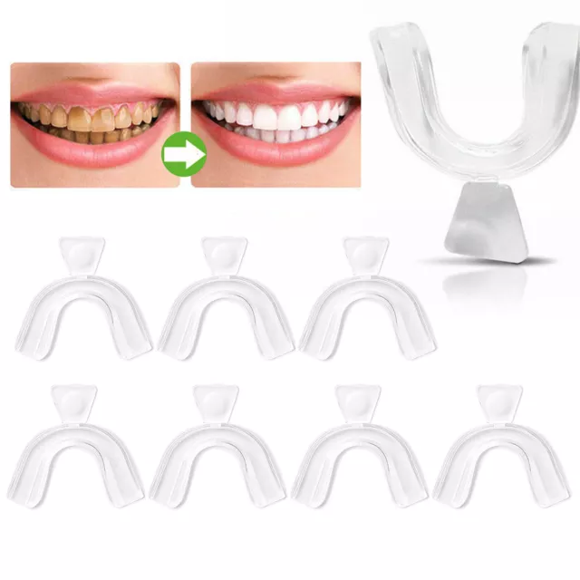 12~60X Whitening Teeth Trays Silicone Mouth Guard Night Teeth Grinding Dental