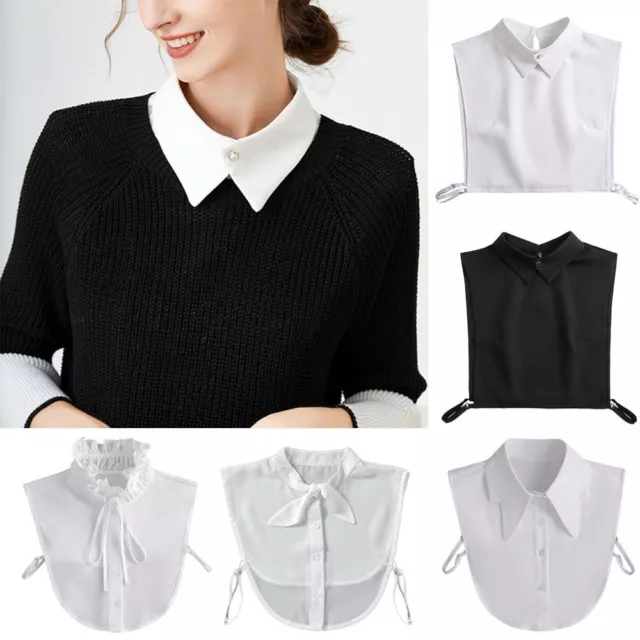 Detachable Shirt Fake Collar Lapel Blouse False Collar Clothes Accessories