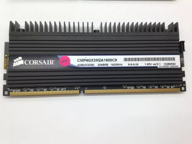 Corsair Dominator DDR3 4GB (2x2GB) 1600MHz CMP4GX3M2A1600C9, Occasion, Testé 3