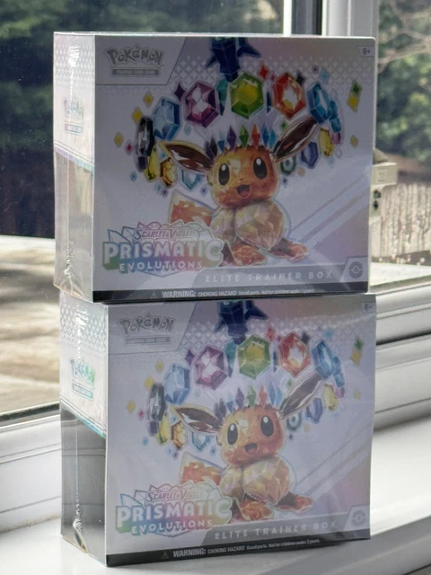 thumbnail image 2 of Pokemon Prismatic Evolutions Elite Trainer Box (ETB) – Brand New Factory Sealed 2 of 3