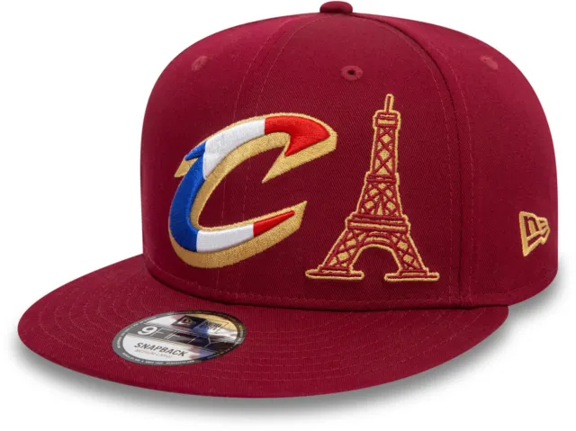 Cleveland Cavaliers New Era 9Fifty NBA Paris Game 2024 berretto snapback