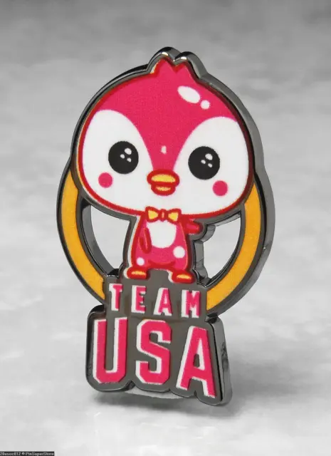 Olympique Broches Badge 2020 Tokyo Japon Équipe USA Cnp Kawaii Visage Oiseau
