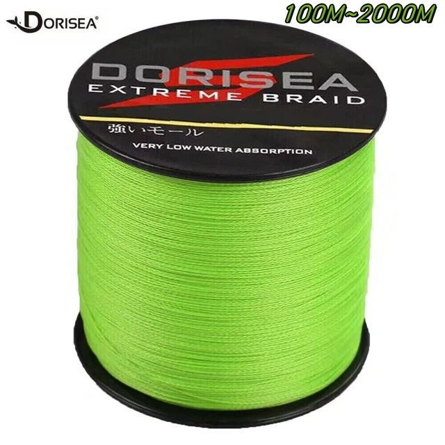 DORISEA 16 hebras 100M - 2000M hilo de pcar trenzado