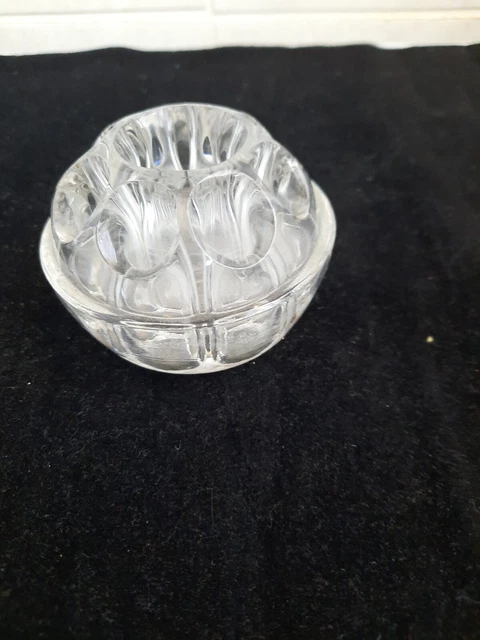 Ancien Verre à Boire Transparent – 7 Cm X 12,5 Cm – Vintage Sans Marque