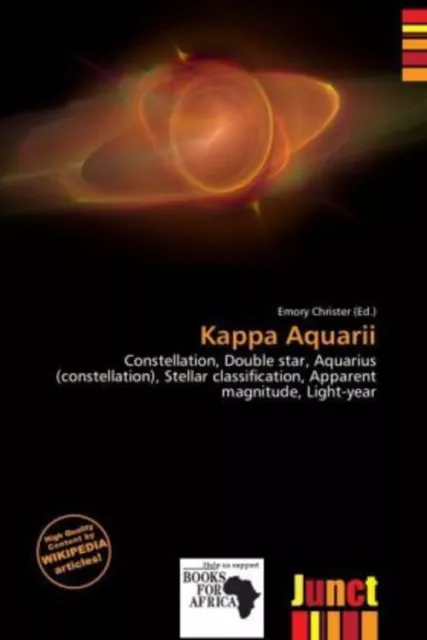Kappa Aquarii Emory Christer Taschenbuch Englisch JUNCT EAN 9786138095774